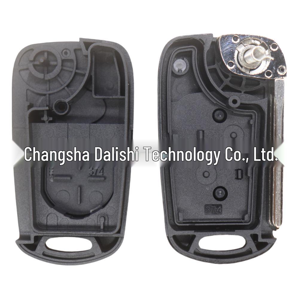 Hyundai Solaris Remote Folding Key Shell HS HC KRS KRX - No Logo