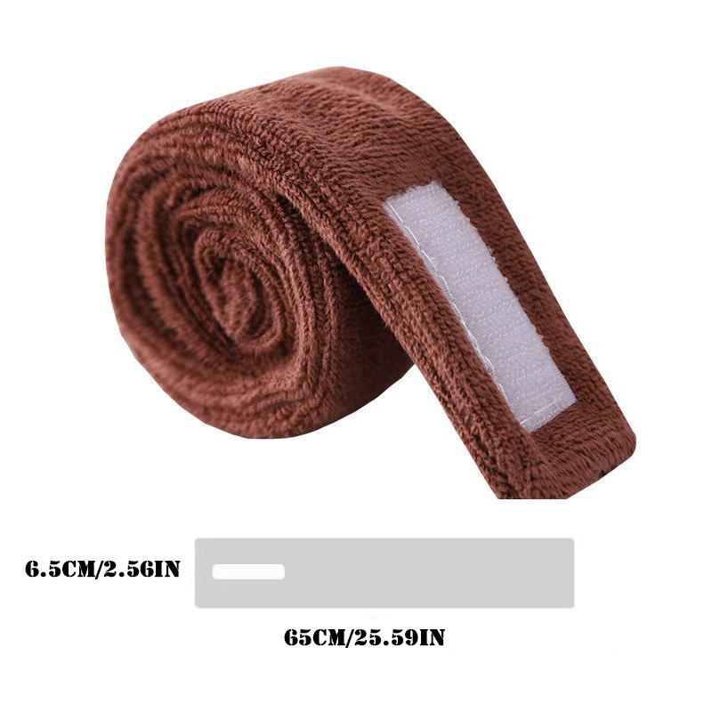 Perm Hair Headband Make Up Wrap Head Cloth Head Band Adjustable Towel Salon Hair Dyeing Absorbent Strip For Face Washing Styling