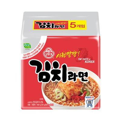 Ottogi Kimchi Ramen Pack 120g X 5 (2 Options)