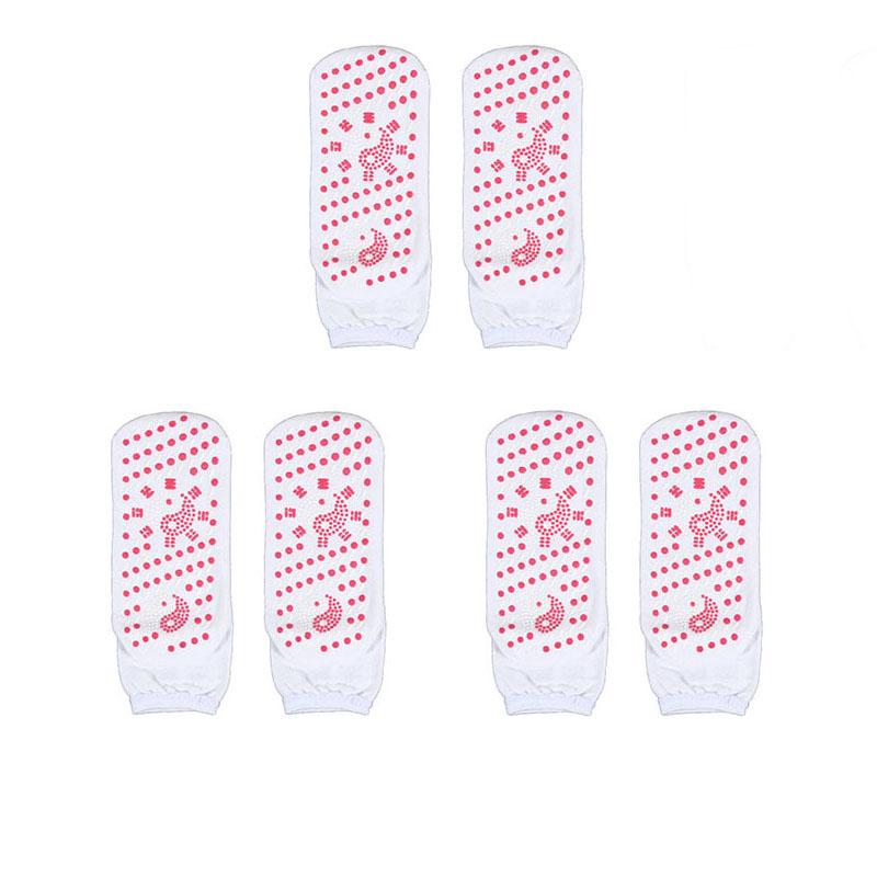 Calzini magnetici Calzini sanitari autoriscaldanti unisex Terapia con tormalina Comodo massaggiatore plantare traspirante Caldo