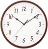 Rhythm Clock wall Standard Style continuous second small simple RHYTHM PLUS 8MY522NC06 Co., Ltd. Radio-controlled clock, 142, hand, size, design,