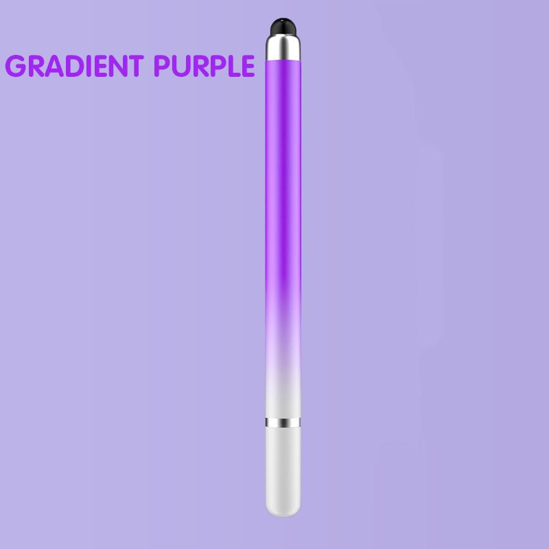 

Универсальный стилус 2 в 1 для мобильного телефона, планшета, емкостного сенсорного карандаша для iPhone, Samsung, Android, карандаша для рисования на экране фиолетовый
