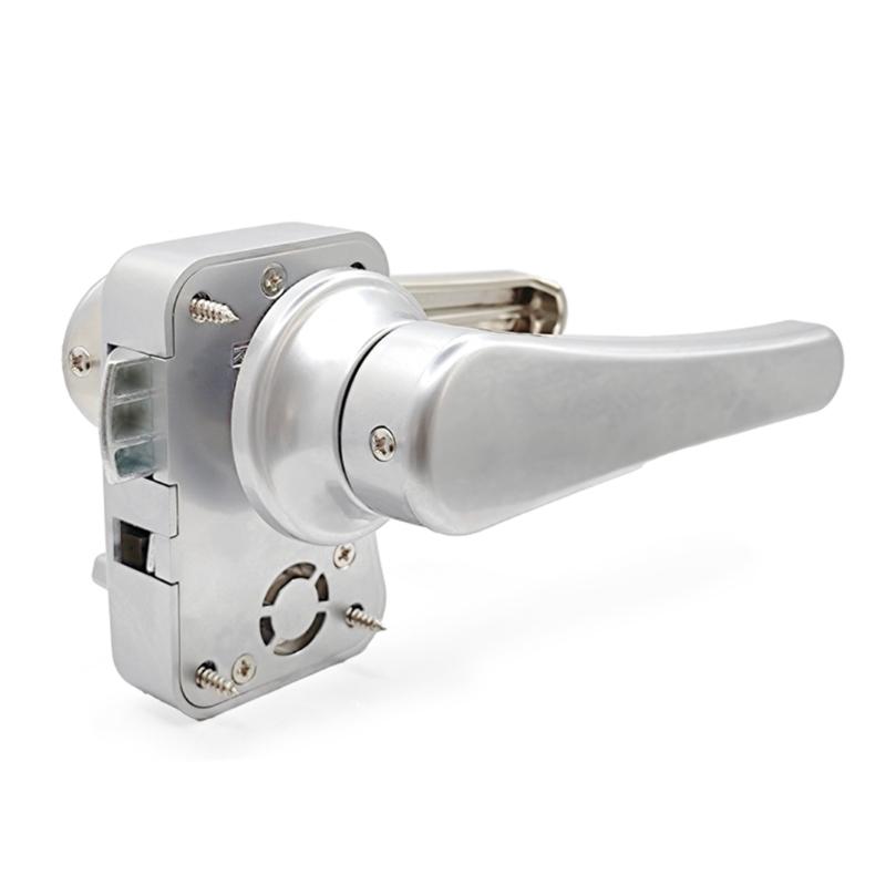 Reversible Access Bathroom Security Door Lock For Motorhome Marine Toilet Corrosion Proof Metal Construction