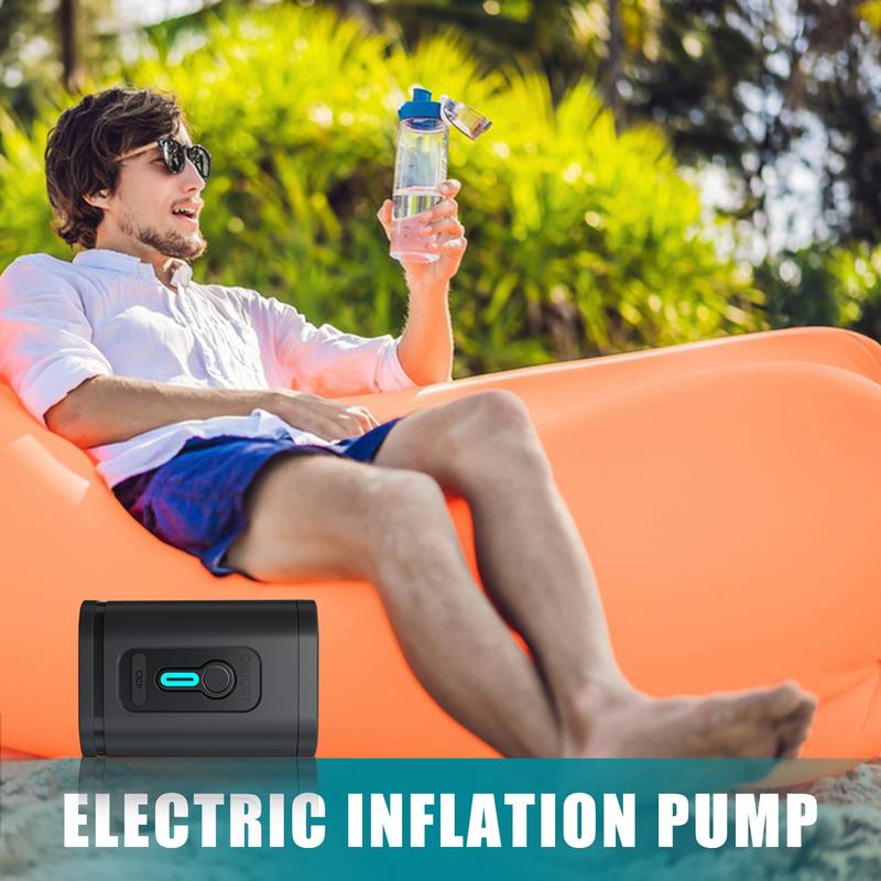 Electric Inflation Pump Quick Inflatable Balloon Air Blower Portable Rechargeable Mini Pump for Air Cushion Sofa Inflatable Toy