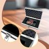 Baseball Card Display Case Portable Showcase Lockable Protect Trading Card Case for Sports Cards Grading Card Collectors PSA