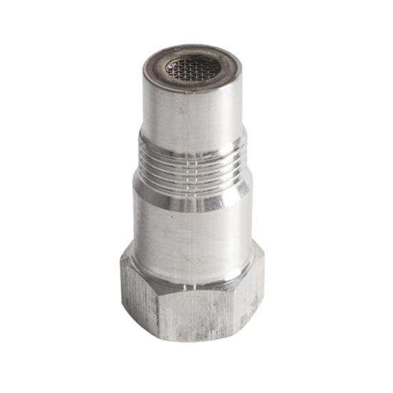 Stainless Steel Extension Fitting with Filter Screen M18x1.5 Oxygen Sensor Adapter