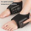 Advanced USB Foot Warmer & Ankle Massage Intelligent Temp Control, Adjustable Heat Double Massage Mode for Comfort