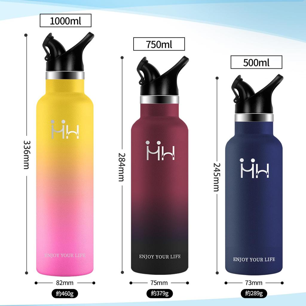 Vakuově izolovaná termoska Voda Teplo Studená Velká 1 Litrová voda Přímá Snadná až Snadná až Méně Dvojnásobná Kompatibilní se snadnou odolností vůči skvrnám [ASAKA]