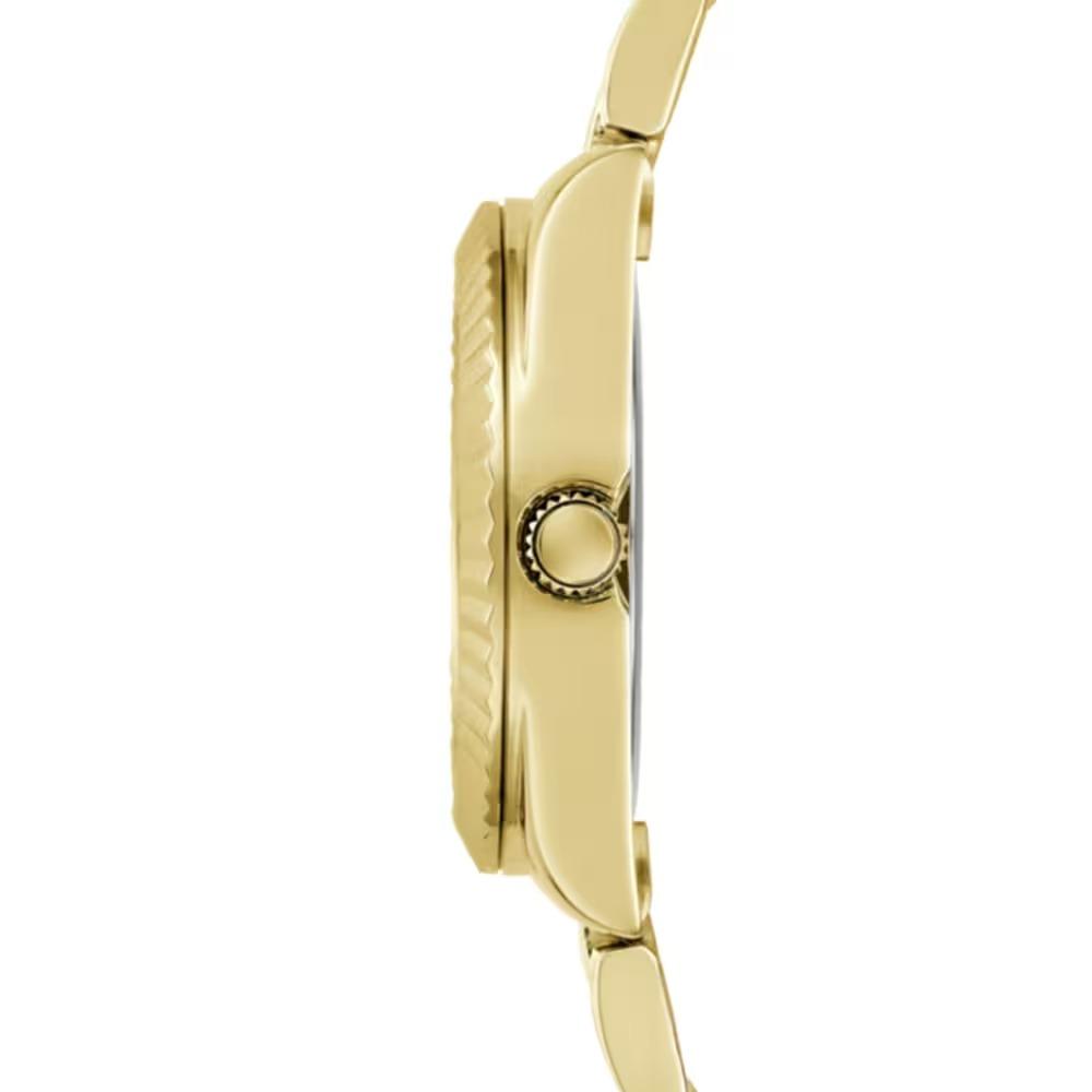 Luxury Quartz Wrist Watch Guess W0687L2 Gold Stainless Steel Chronograph