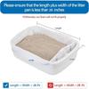 5 Rolls Self Cleaning Cat Litter Box Liners 20 Counts Extra Thick for Automatic Cat Litter Box Robot with Drawstring Trash Bags