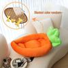 Cartoon Banana Pet Bed Cushion for Cats and Dogs - Winter Warmth