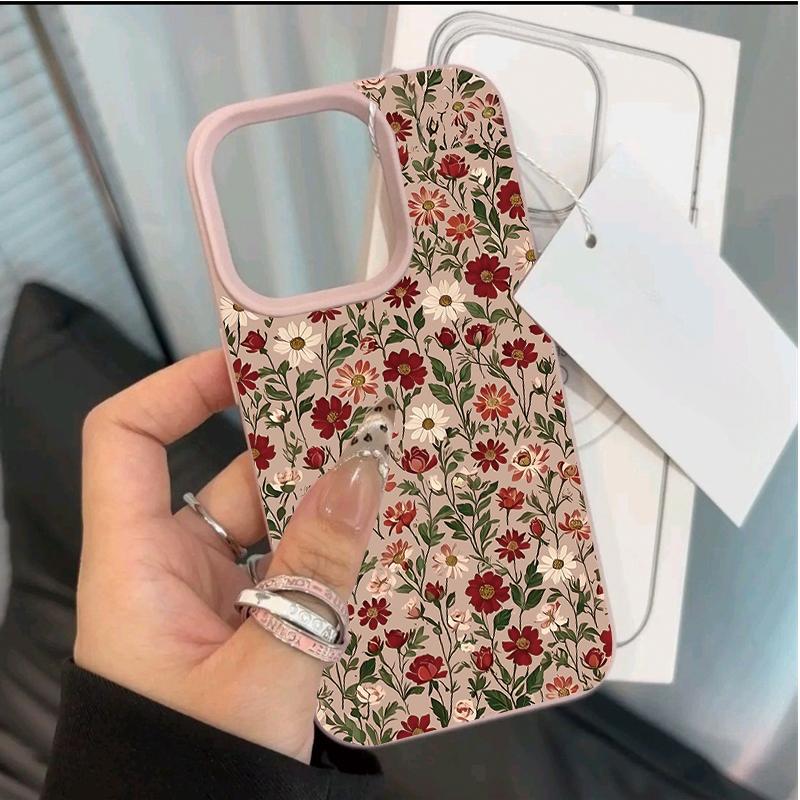 INS Cute Style Daisy Case For OPPO Reno 13 14 12 11 10 Pro 13F 12F 11F 5G Reno 7 4G 5 6 Lite 8T 7Z 8Z 8 Trendy PU Leather Cover