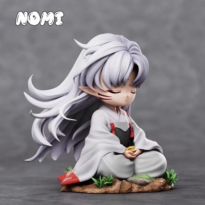 Nomi Sesshōmaru Anime Figur Inuyasha Gk Q Version Schreibtischdekoration Sammlerfigur Für Anime-Fans Jungen Überraschungsgeschenk