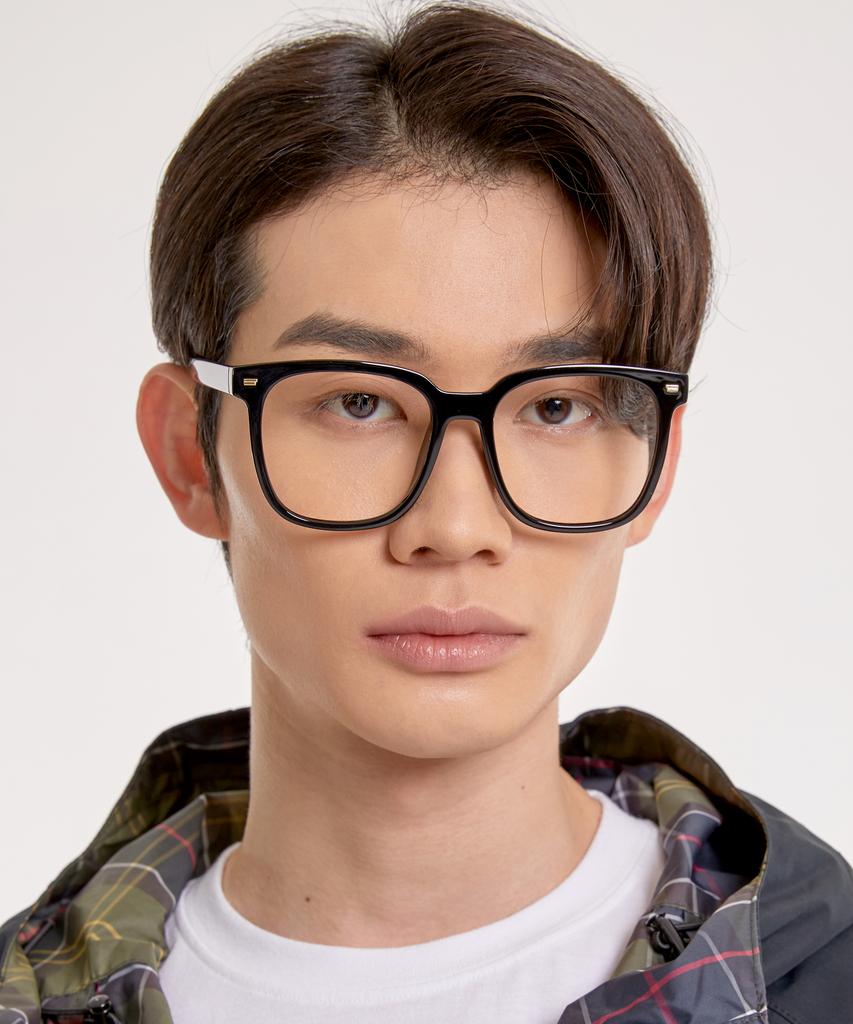 Eseubika Asa-C01 Horn-Rimmed Glasses Blue Light Blocking
