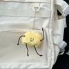Cute Butter Little Man Pendant Plush Toy Doll Cartoon Bag Hanging Keychain Doll Doll