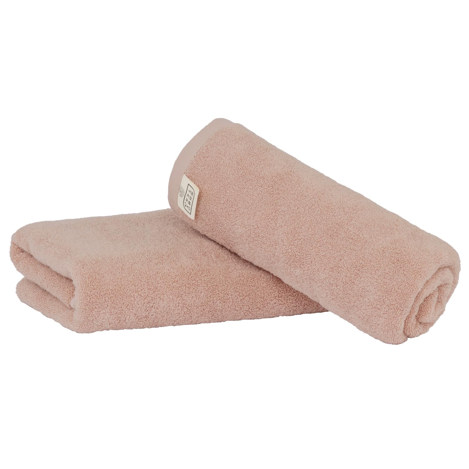 

Полотенце Лаборатория Набор для ванной JapanTechnology [Губчатое касание] #033 Полотенца, Розовый, 2, Мягкие, Среднего веса, Высокая впитываемость, Прочные, 100% хлопок,