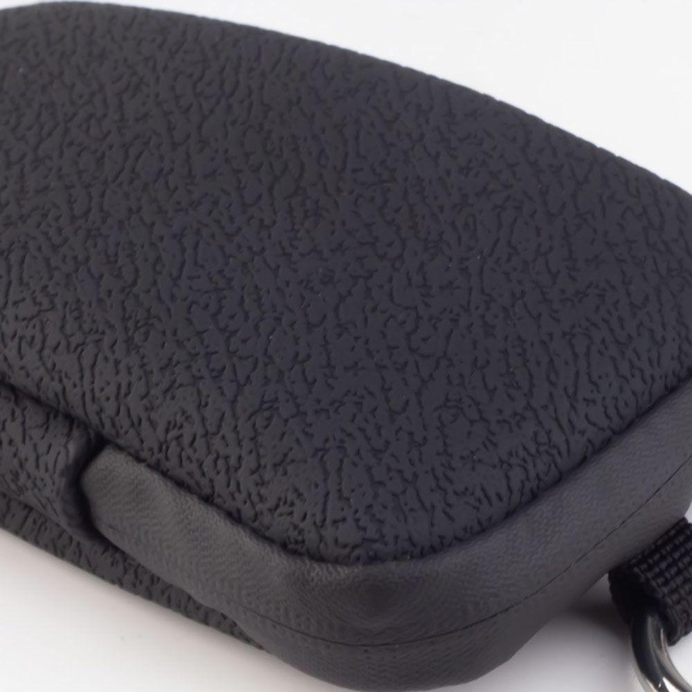 Waterproof PU Leather Coin Purse with Ring Buckle Travel Headphones Organizer  Children