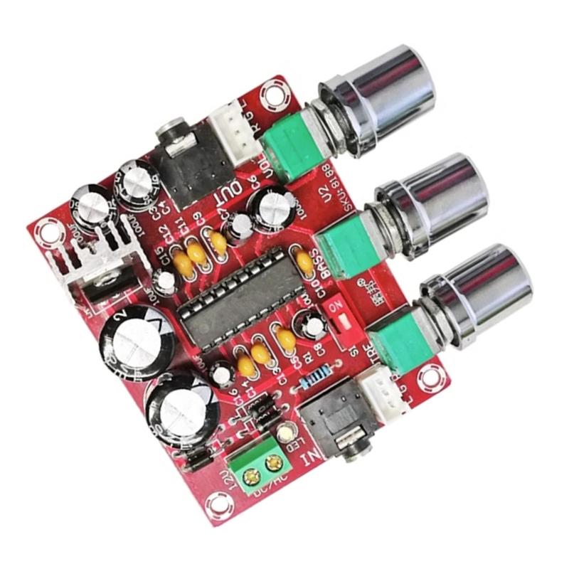 R1075 Tone Board BBE Digital Audios Processor PreAmplifier for Enhances Sound Quality 6-15V 15MA Power Supply SPI