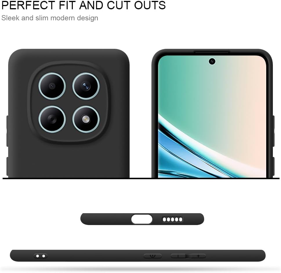 3in1 [2+1] 3D Gebogenes Gehärtetes Glas Displayschutz + Weiche TPU Silikon Handyhülle für Redmi Note 15 4G/5G Note 15 Pro 4G 5G Note 15Pro+ 5G