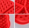 Waffles Silicone Mould Pan Cake Baking Baked Muffin Cake Chocolate Mold Tray