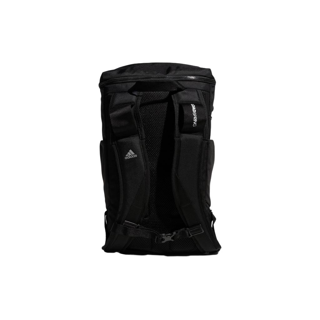 adidas Kids J Op/Syst Sports Casual Solid Color Simple Logo Zipper Backpack Men Backpack Black HN6683