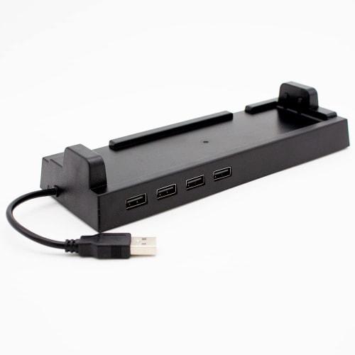 answer 4 port usb hub dock stand for switch dock