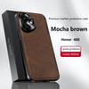 For Honor 400 Global Version Case Magnetic Elegant Leather Wear-Resistant Lens Fully Covered Non-Slip Grip Edge Cover Shell