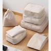 Multifunktionales Reise-Set Aufbewahrungstaschen Kleidung Toilettenartikel Schuhe Organizer-Tasche Verschleißfest Tragbar Für Reisen und Outdoor