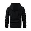 Herren Locker Jacke Modische Kapuzenjacke mit mehreren Taschen