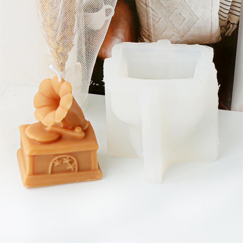 Simulation Television Candle Mold for Making Candle Soap Fondant Decors Silicone Molds Chocolate Baking DIYs Craft