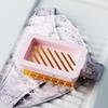 Soap Bubble Box Mesh Soap Holder Double Layer Soap Box With Elastic Mesh For Bathroom Kitchen Bubble Case For Foaming