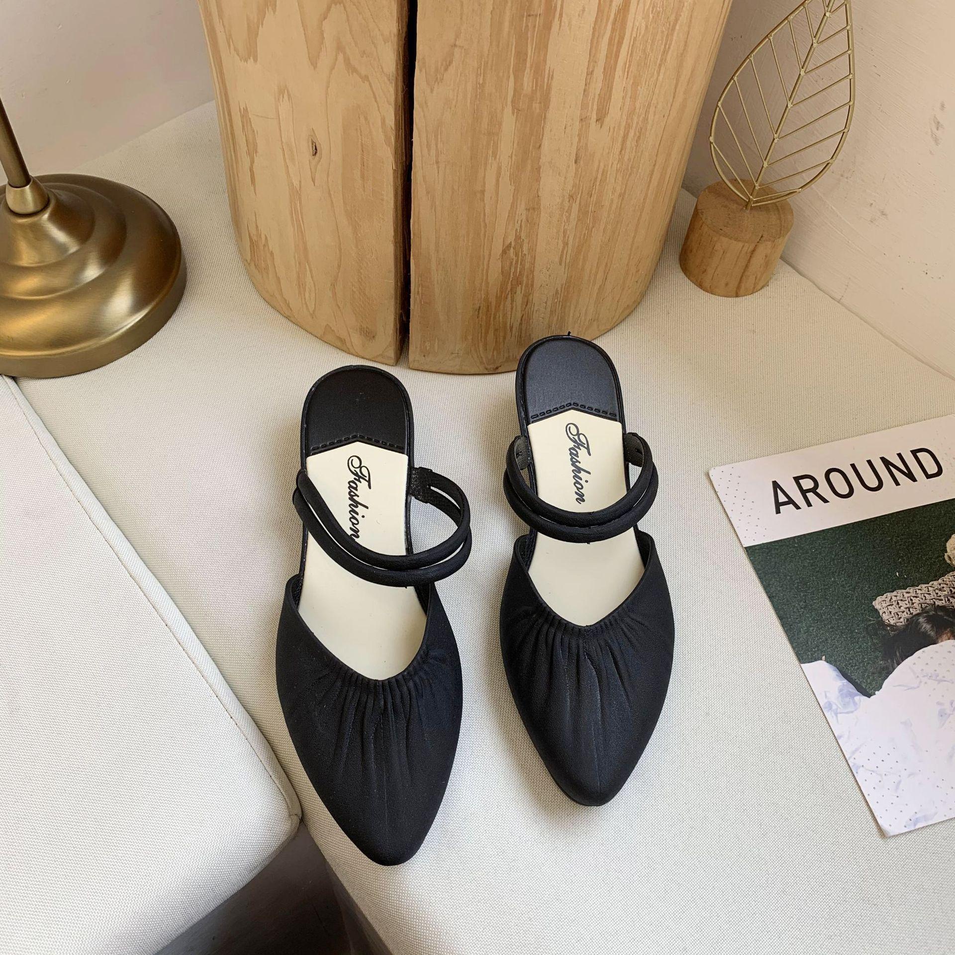 

Оптовая продажа с фабрики 2025 года. Новая женская обувь, сандалии и тапочки, модная летняя верхняя одежда, тапочки женские 36 чёрный