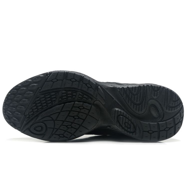 Anta Lifestyle Series Fabric Suede Leather Warm Waterproof Low-Top Casual Shoes Men Sneaker Black 912348981-1