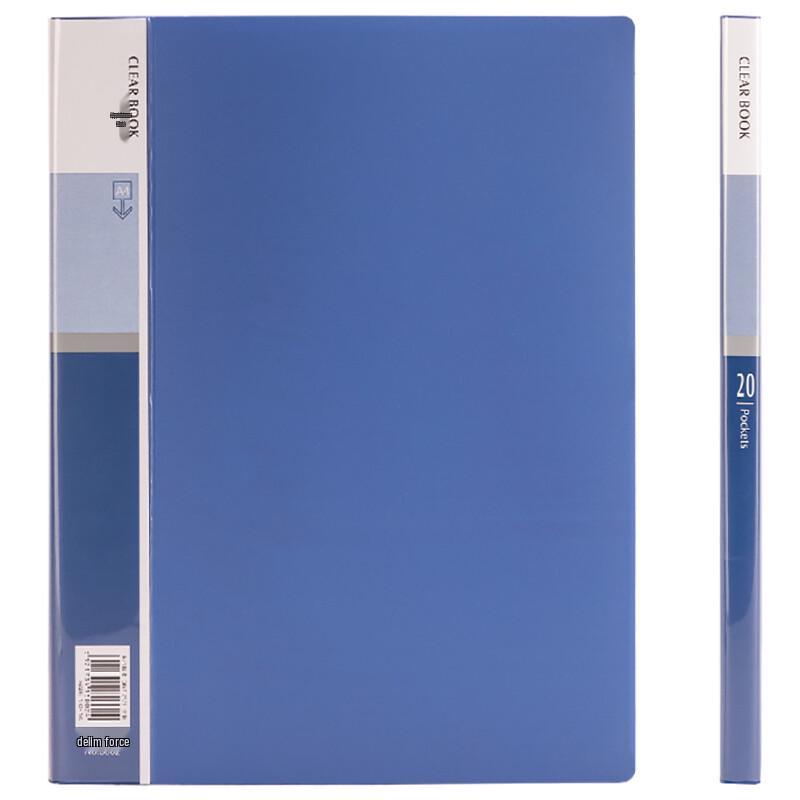 Deli A4 20-Page Display Book