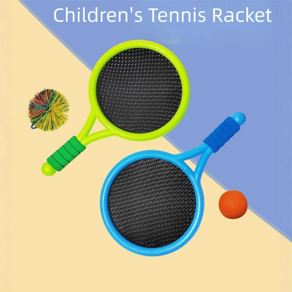 Portable Badminton Rackets Set Comfortable Handle Tennis Racquet Set Tennis Play Set  Outdoor