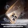 Luxury Soft Plating Wireless Charge For Magsafe Phone Case For 17 15 14 13 12 11 16 Pro Max Magnetic Clear Back Covers
