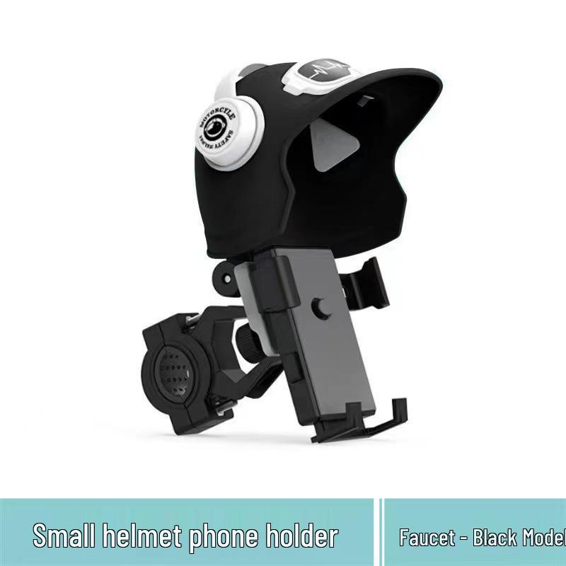 Waterproof Shockproof Sunshade Phone Mount for Bike & Motorcycle Helmets