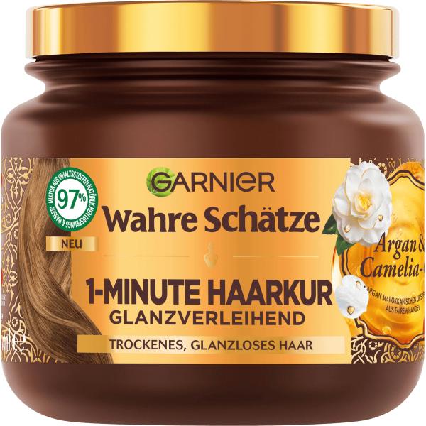 Garnier 1 Minute Hair Treatment Argan & Camellia Oil 340ml