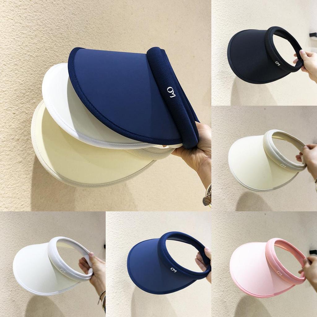 Versatile Hat Style Fashion Minimalist Solid Color Womens Hatscaps Sunshade