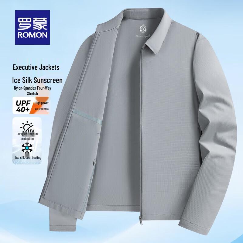 

Romon Men s Antibacterial UPF50+ Cooling Commuter Jacket 180