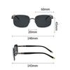 New Fashion Rimless Trim Men's Sunglasses Outdoor Cycling Driving Sunscreen UV Sunglasses.