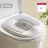 Crown Hanging Groove Splash-Proof Toilet Seat Cushion Plastic Portable Potty Seat Cushion  Toddlers