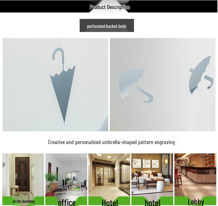 Creative Umbrella Stand: Household & Commercial Storage Rack