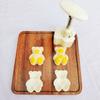 50g Cute Beer Shaped Pastry Moulds Mooncake Molds Mooncake Mould Hand Pressure Plastic Material Baking Accessories Tools