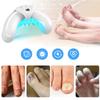 UV LED Nail Lamp Foldable Nail Fast Dryer for Gel Polish Protecting The Back of The Hand Professional Curing Lamp Nail Art Lamp