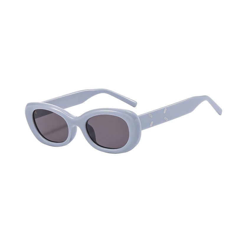 Oval Frame Fashionable Sunglasses Uv Protection Driving And Events Party