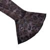 YYFS Women's Fashion Spring Fall Leopard Print Long Sleeve One Shoulder High Waist Casual Dresses