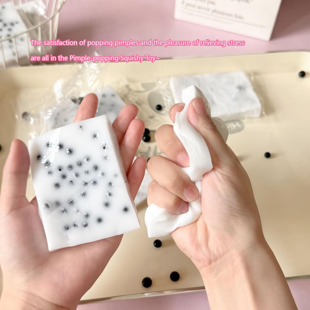 New Taba Squshy Soft Sticky Funny Squeeze Toy Pimple Block For Children Adults Ocd Sensory Toy Anxiety Relief Relaxation Gift