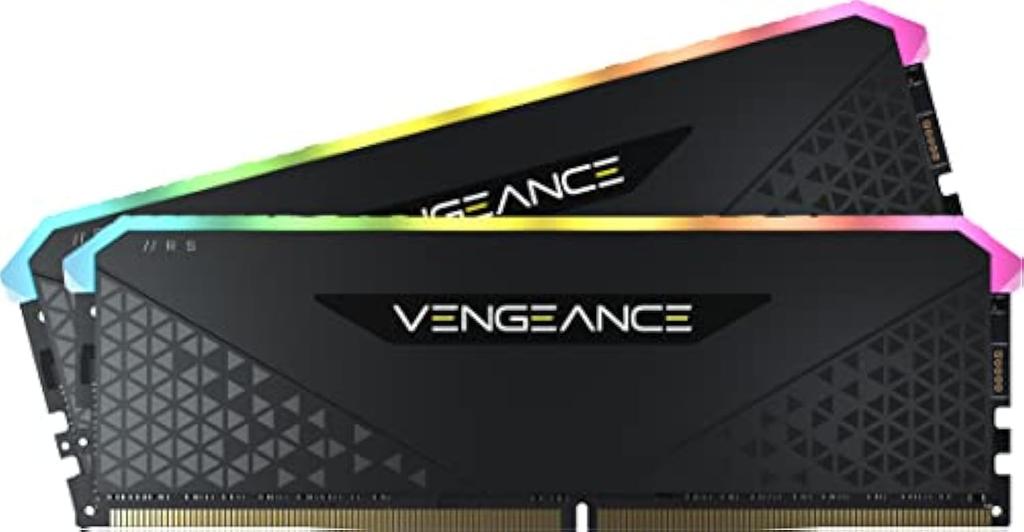 Corsair 3600MHz CL18 Desktop PC Memory VENGEANCE RGB RS 16GB X CMG16GX4M2D3600C18 DDR4-16GB [8GB 2]