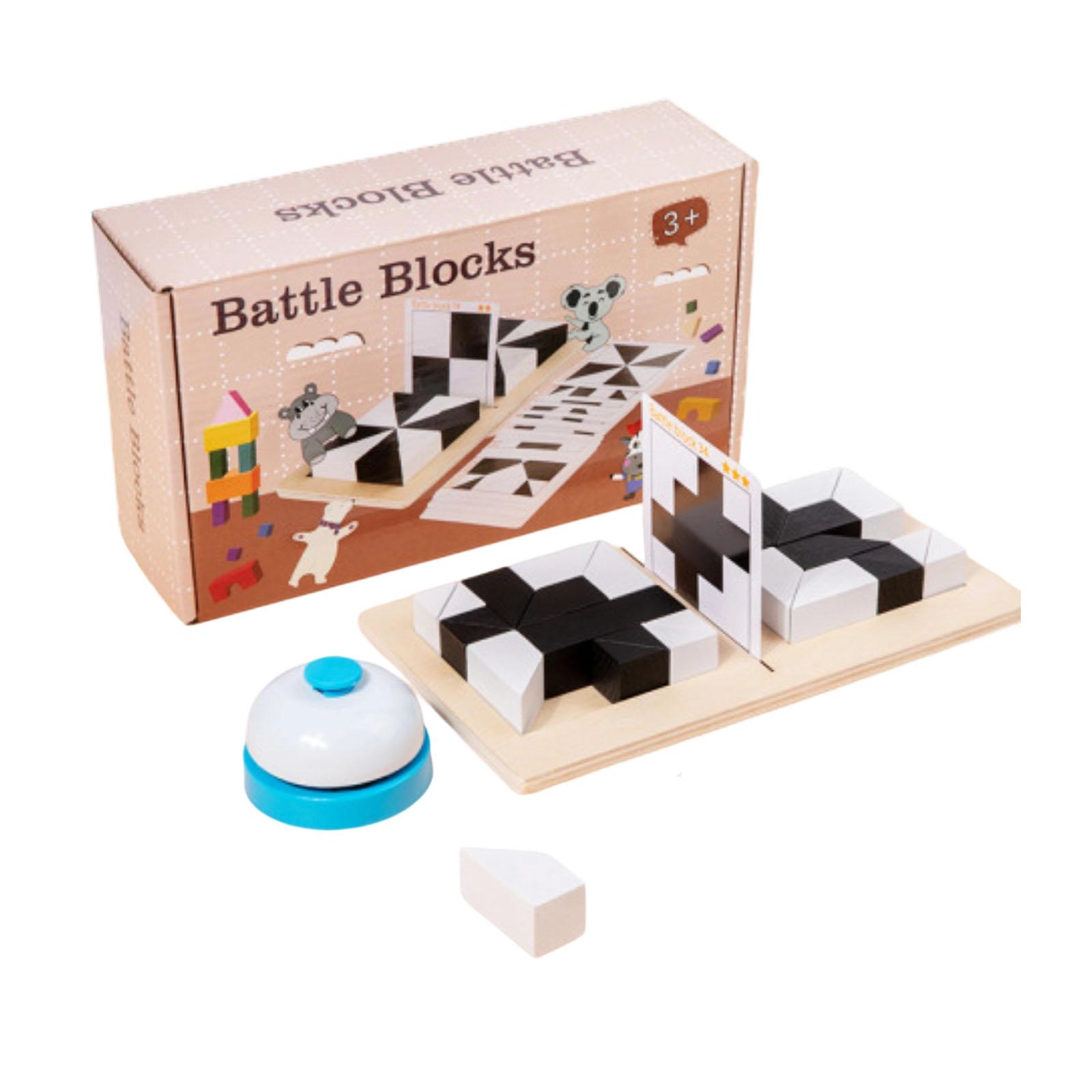 

Children Wooden Hidden Block Puzzle, Wooden Puzzle Block, 3D Block Puzzle, Brain Teaser Puzzle Game One Size